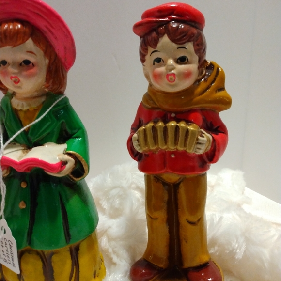 Vintage Christmas carolers (5). ? Jasco brand. - Picture 9 of 9